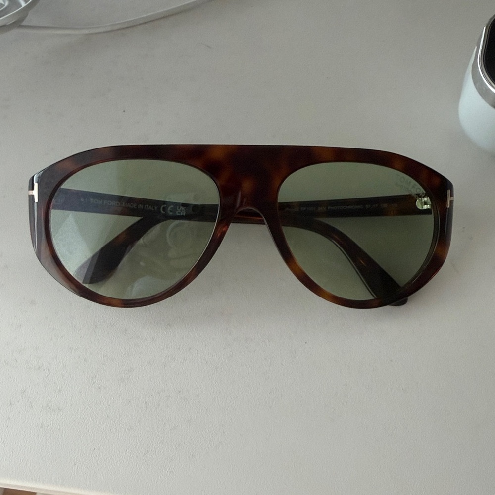 TOM FORD Rex-02 57mm Aviator Sunglasses - Picture 6 of 6